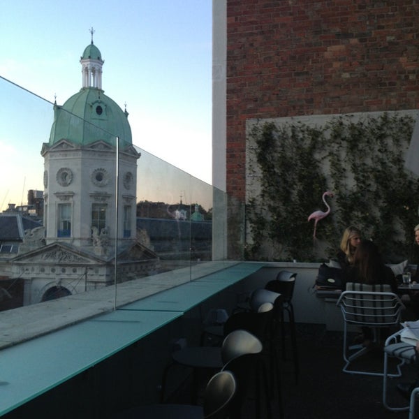 Rooftop delights to eat and delights for the eye. Loved.