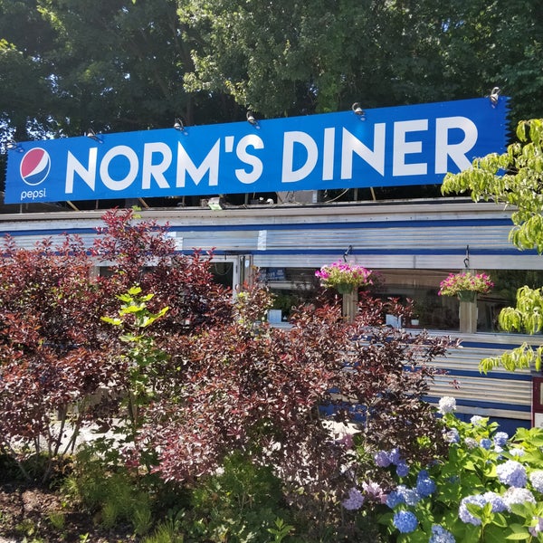 Photo taken at Norm&#39;s Diner by Anna B. on 7/19/2018