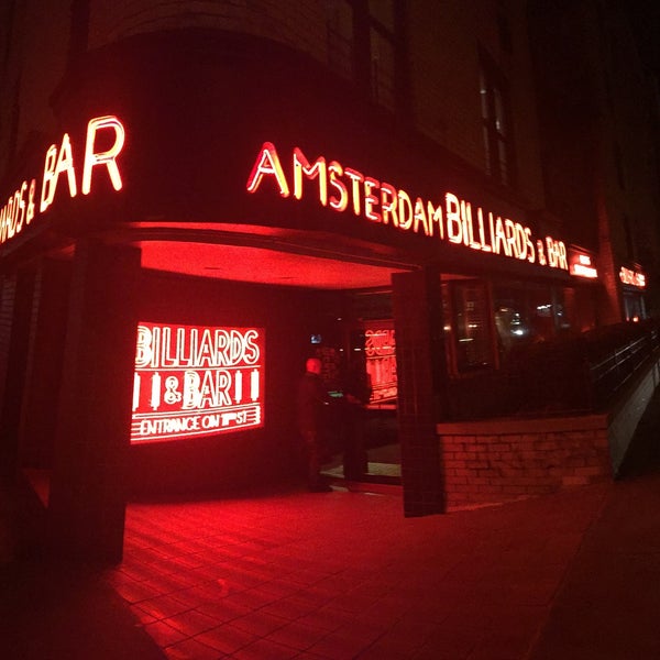 รูปภาพถ่ายที่ Amsterdam Billiards &amp; Bar โดย Alex P. เมื่อ 11/11/2016