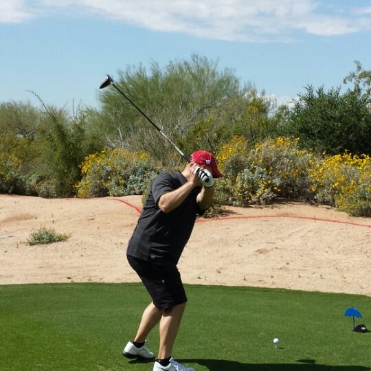 Photo taken at Wildfire Golf Club by Ingrid R. on 3/14/2014