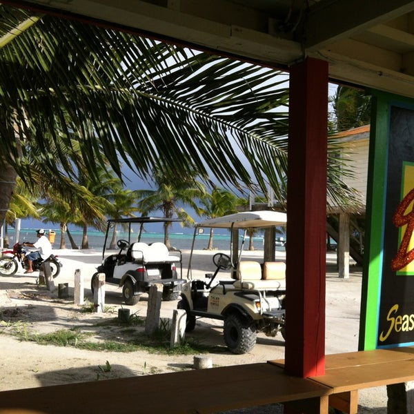 Photo taken at DJ&#39;s Seaside Bar &amp; Restaurant by Rebecca C. on 2/20/2013