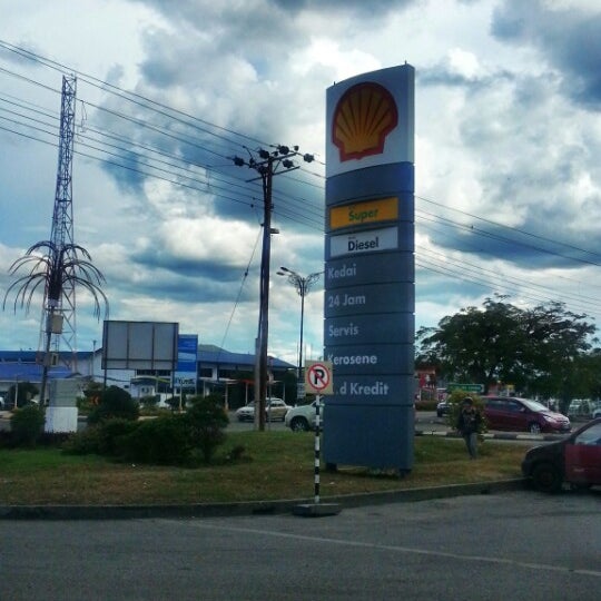 Stesen Maju Jaya Shell Gas Station In Keningau