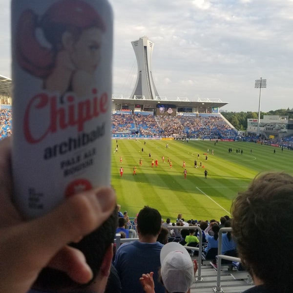 Photo taken at Stade Saputo by David K. on 7/13/2019