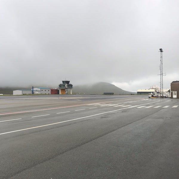 Photo taken at Vagar Airport (FAE) by Ekaterina L. on 8/24/2019