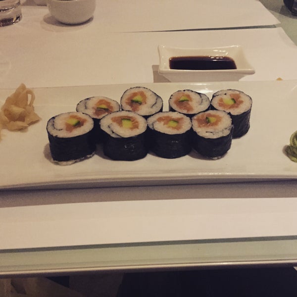 Photo taken at Sushija by Julie M. on 4/19/2015