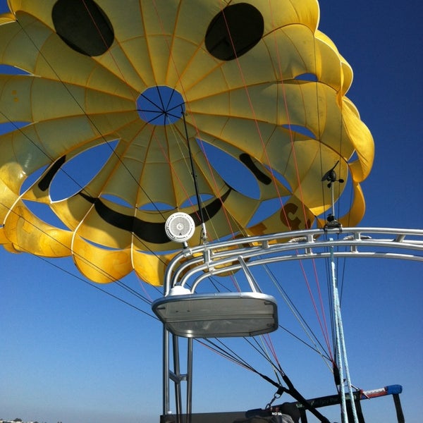 Photo taken at Marina Del Rey Parasailing by Sula A. on 10/30/2013