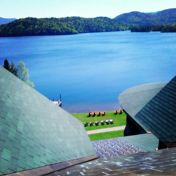 Photo taken at Lake Placid Lodge by Angela N. on 5/27/2013