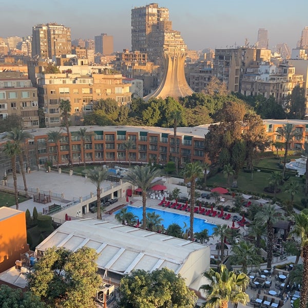 Photo taken at Cairo Marriott Hotel &amp; Omar Khayyam Casino by Sattam on 2/22/2024