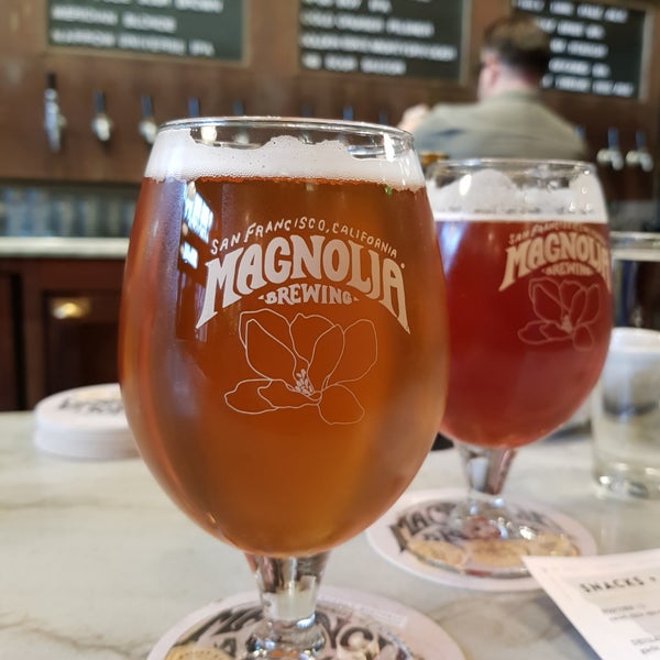 Photo taken at Magnolia Brewing Company by Eunju T. on 1/28/2019