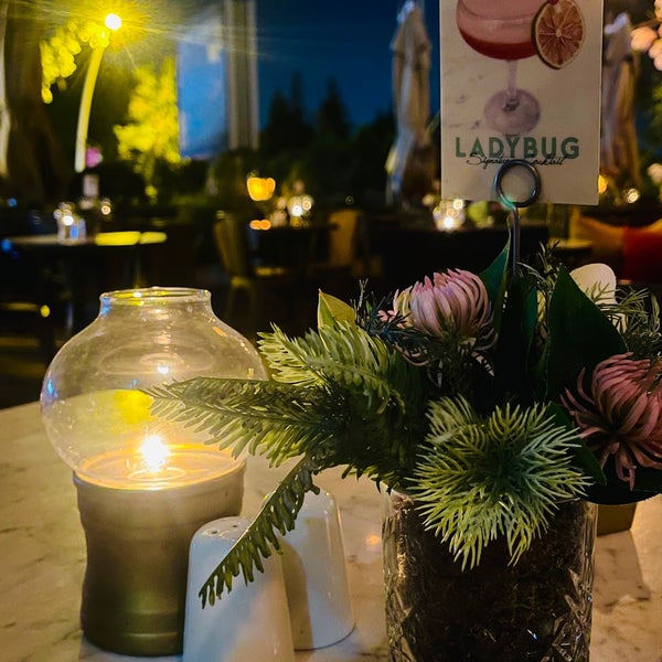 7/4/2023 tarihinde Salih K.ziyaretçi tarafından La Gioia Cafe Brasserie'de çekilen fotoğraf
