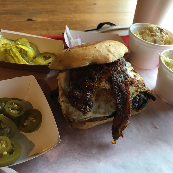 Photo taken at Stanley&#39;s Famous Pit Barbecue by John V. on 5/10/2018