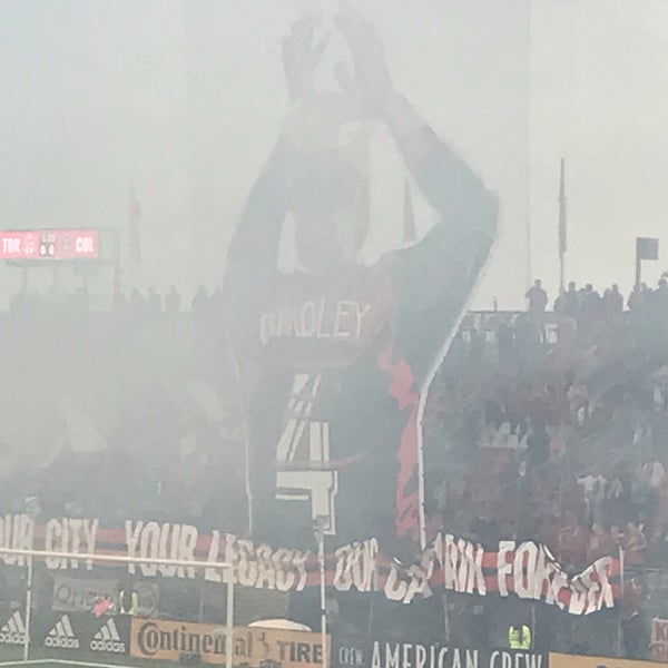 Photo taken at BMO Field by TO A. on 9/15/2019