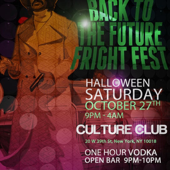 Horror in Hollywood Halloween Party at Culture Club! Held on Saturday, October 27th 9PM - 4AM  and it also includes a 1 hour open well bar from 9PM - 10PM. Tickets are starting at $10!