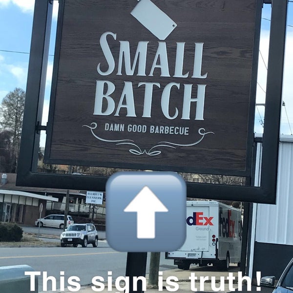 Small Batch Bbq Lynchburg Va