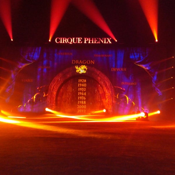 Photo taken at Cirque Phénix by Marc G. on 12/27/2013