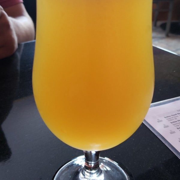 Photo taken at Home D Pizzeria &amp; Robin Hood Brewing Co. by Greg N. on 7/27/2019