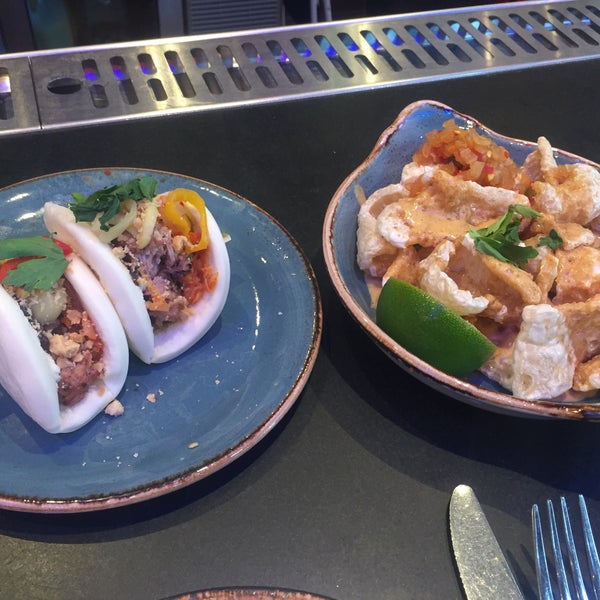 The pork crackling nachos are bizarre and moorish - definitely give them a try. The bao are classically delicious and the cocktails, divine.