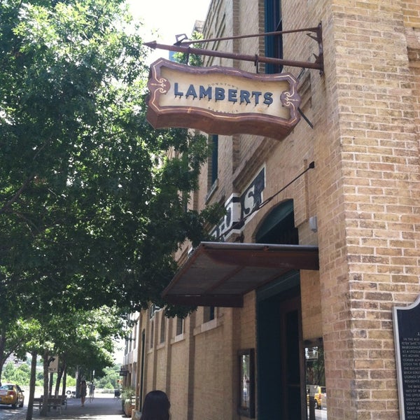 Lambert's Downtown BBQ Downtown Austin 401 W 2nd St