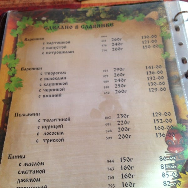 Кафе славянка в сызрани