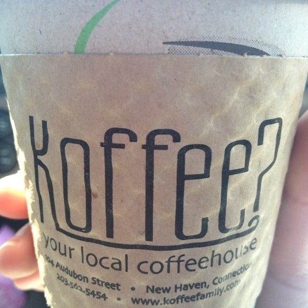 Koffee? on Audubon Coffee Shop in New Haven