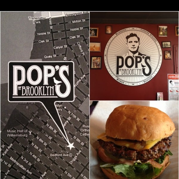 รูปภาพถ่ายที่ Pop&#39;s Burger โดย David M. เมื่อ 2/26/2013