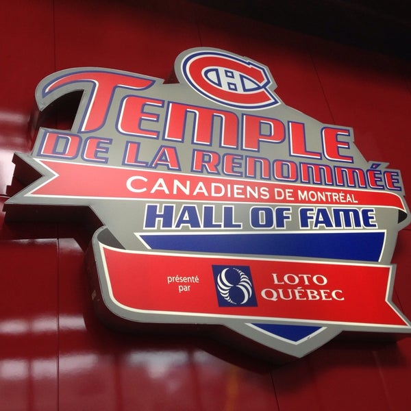 Photo taken at Montreal Canadiens Hall of Fame by Marc W. on 3/28/2014