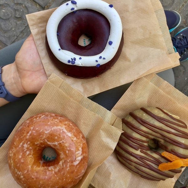 Incredible artisanal donuts, delicious.