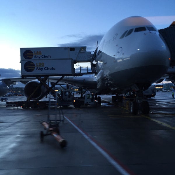 Das Foto wurde bei Frankfurt Airport (FRA) von Dzmitry T. am 1/30/2015 aufgenommen