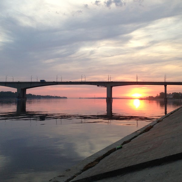 Волжский мост в костроме