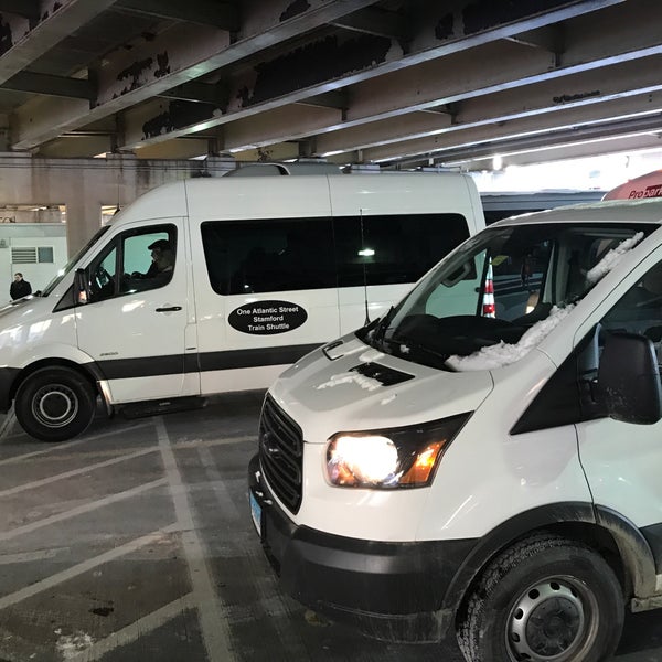 Commuter Shuttle Van Area Harbor Point Stamford, CT