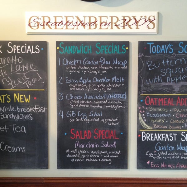 Photo taken at Greenberry&#39;s Cafe by Joshua on 7/21/2013