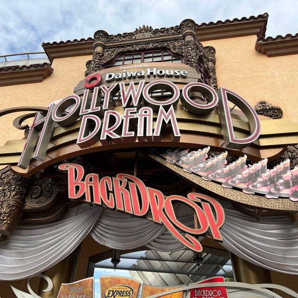 ハリウッド ドリーム ザ ライド バックドロップ Hollywood Dream The Ride Backdrop Juego Atraccion En Parque Tematico En 大阪市