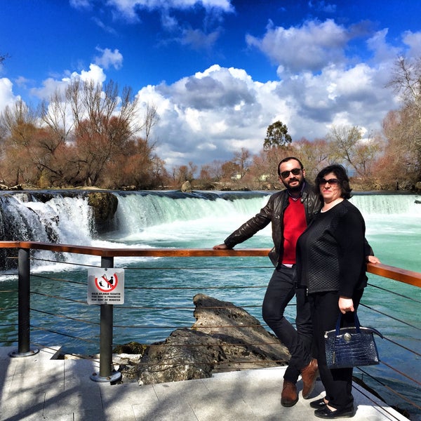 Photo taken at Manavgat Waterfall by Halit T. on 2/24/2017