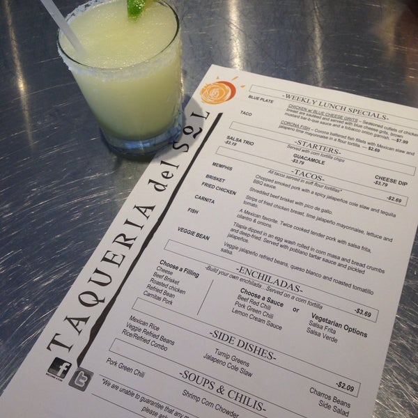 Taqueria Del Sol Taco Place in Nashville