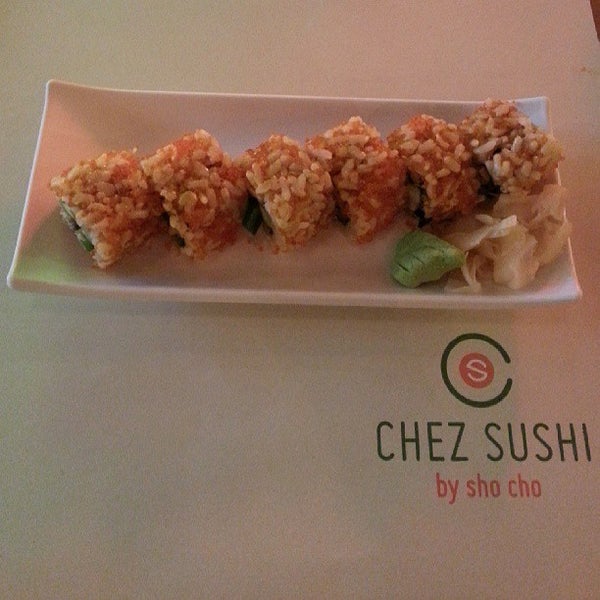 Photo taken at Chez Sushi (by sho cho) by Amal H. on 6/16/2013