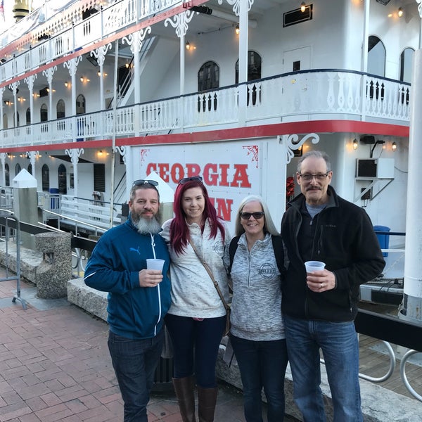 Photo taken at Savannah&#39;s Riverboat Cruises by Trish L. on 3/9/2018