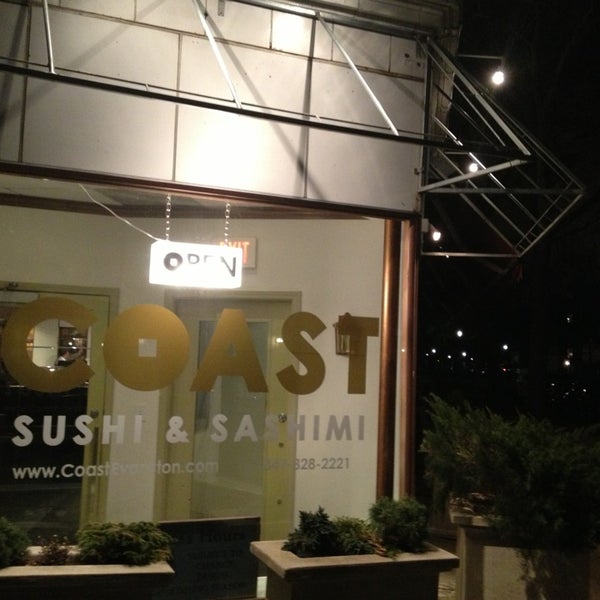 Photo taken at Coast Sushi &amp; Sashimi by Michael C. on 3/28/2013