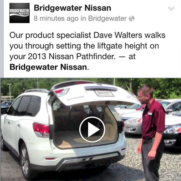 Foto tirada no(a) Bridgewater Nissan por Eric H. em 5/31/2013