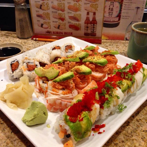 MinWoo & Scary Jerry rolls!! This place is a hidden gem, tucked in a strip mall. Fresh, delicious, very reasonable prices, and a kind staff-definitely on my list of best sushi restaurants in Raleigh.