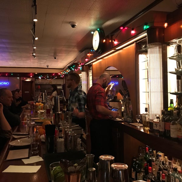 Good cocktails, super service at the bar.