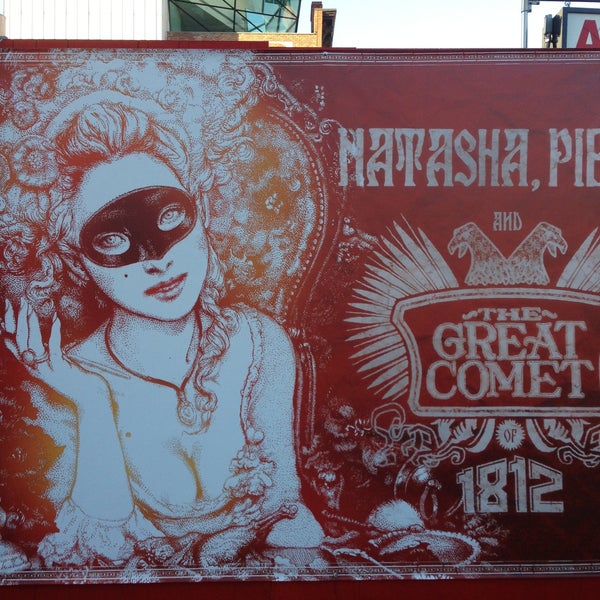 Photo taken at Natasha, Pierre &amp; The Great Comet of 1812 at Kazino by Ece on 5/1/2013