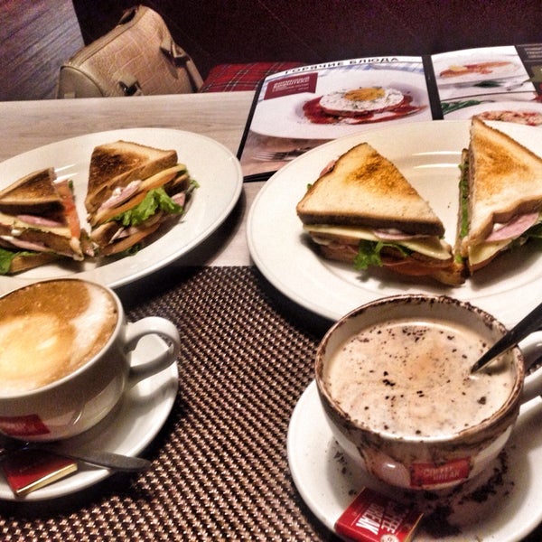 Photo taken at Coffee Break by Polina N. on 3/1/2015