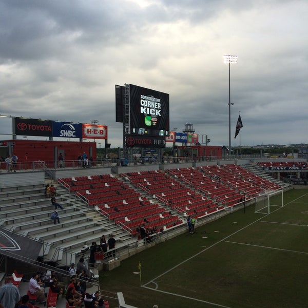 Photo taken at Toyota Field by Jorge R. on 5/19/2016
