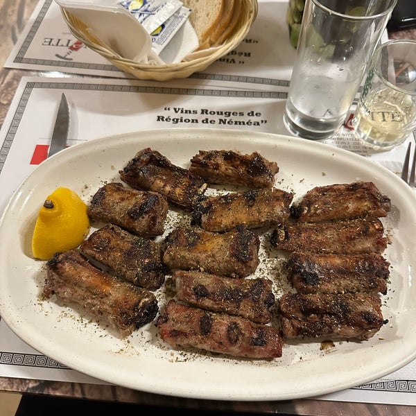 Delicious massive portions of spare ribs in a very familiar setting. Good recommendation! Definitely get the Greek wine it’s amazing