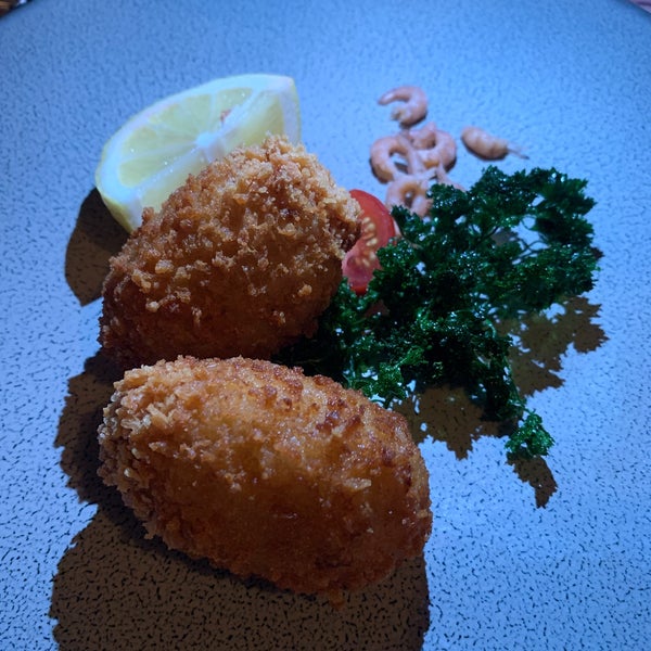 The mussels were really good but the best part was the croquettes de crevette! They were incredible!