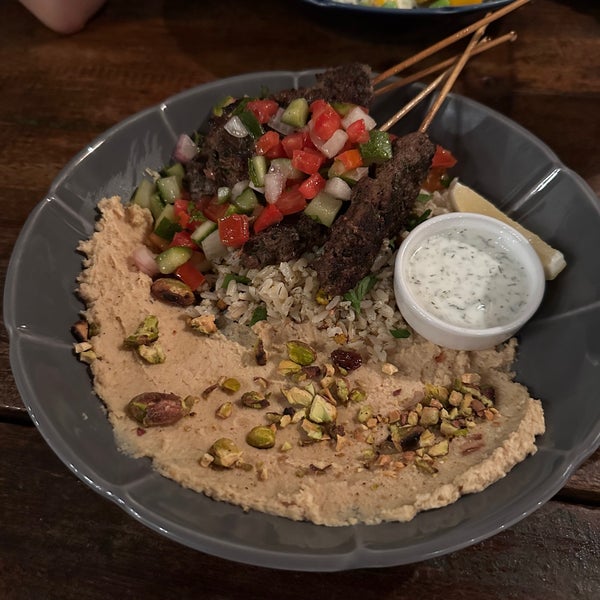 Good food here! I’d recommend the Beef Kofta Middle eastern bowl but it’s a bit sour. They wash their veggies with drinking water so you can even enjoy a salad / poke bowl without worry