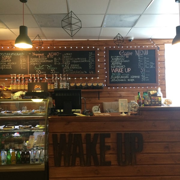 Photo taken at Wake Up Coffee by Veronika A. on 3/24/2015