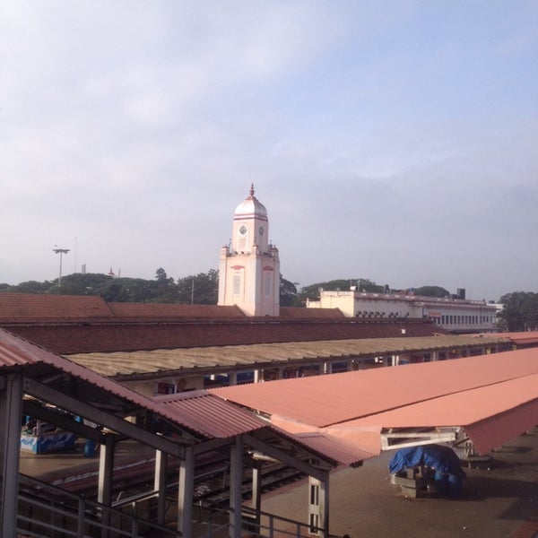 Photo taken at Mysore Railway Station by Sesha D. on 8/15/2014