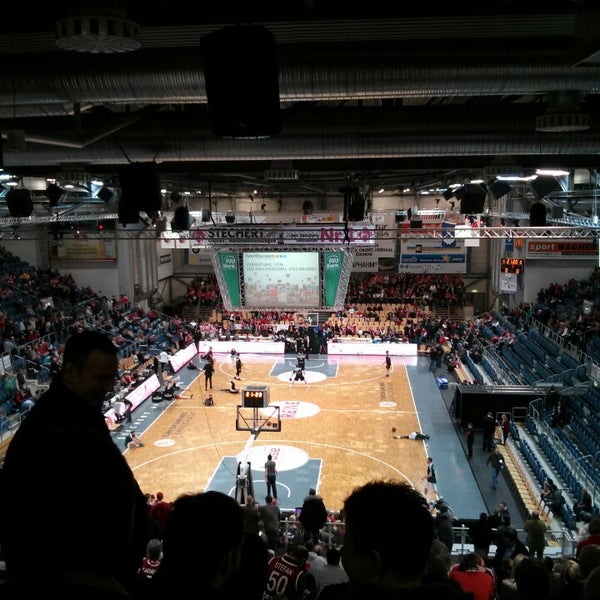 Photo taken at brose Arena by Marco D. on 2/22/2013