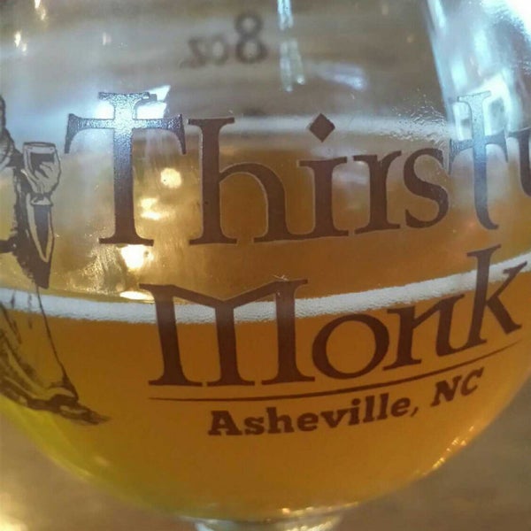 Photo taken at Thirsty Monk Brewery &amp; Pub by J M. on 7/8/2017